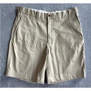 Polo Golf Ralph Lauren Shorts Mens 32 Cotton Twill Stretch Khaki Beige Classic